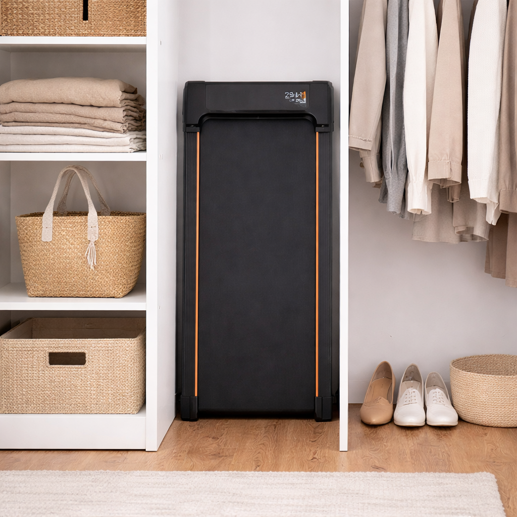 Tapis de marche - Vitesse jusqu'à 6 km/h - Ecran LED